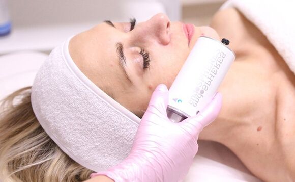 Terapia facial con endosfera para la piel para un efecto rejuvenecedor