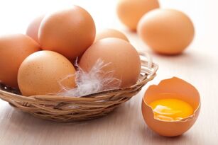 El uso de huevos le permite obtener un alto efecto cosmetológico y estético. 